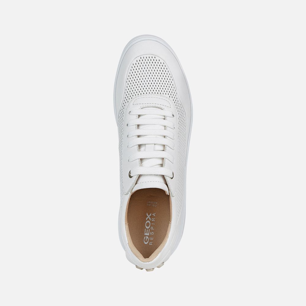 Tenis Geox Senhora Branco - Rubidia - CNRFM2159